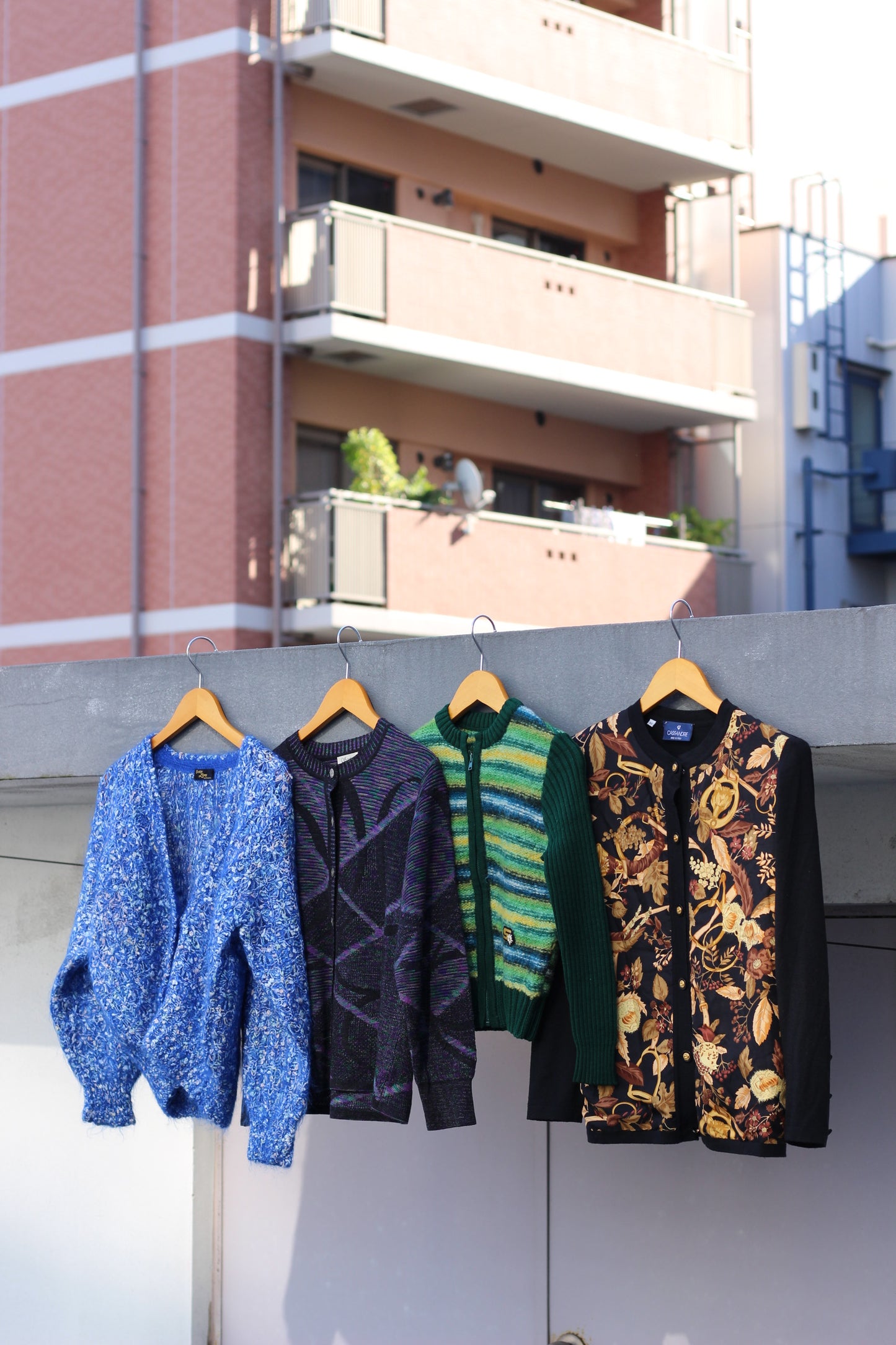 Ladies design knit cardigan x8点