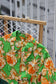 Vintage Flower Design Short Sleeve Blouse x10点