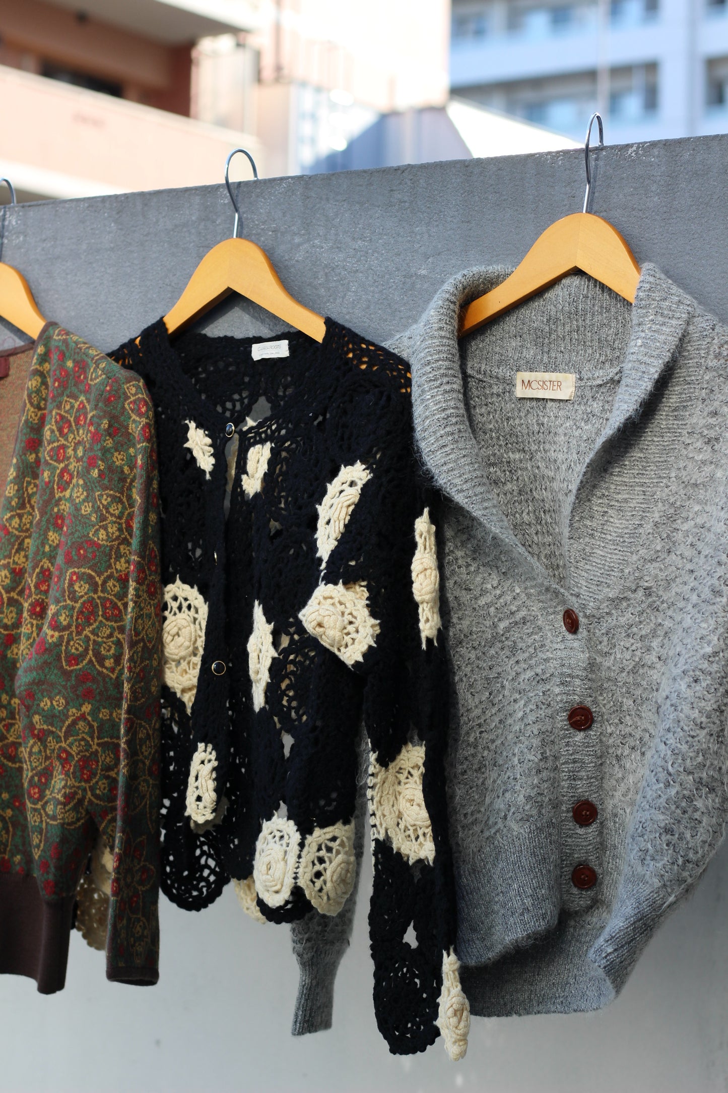 Ladies design knit cardigan x8点