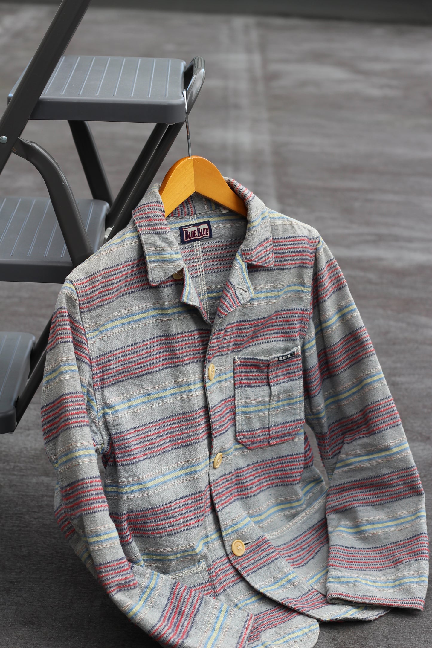 Men's Japanese Brand Blue Blue Knit & Jacket x2点