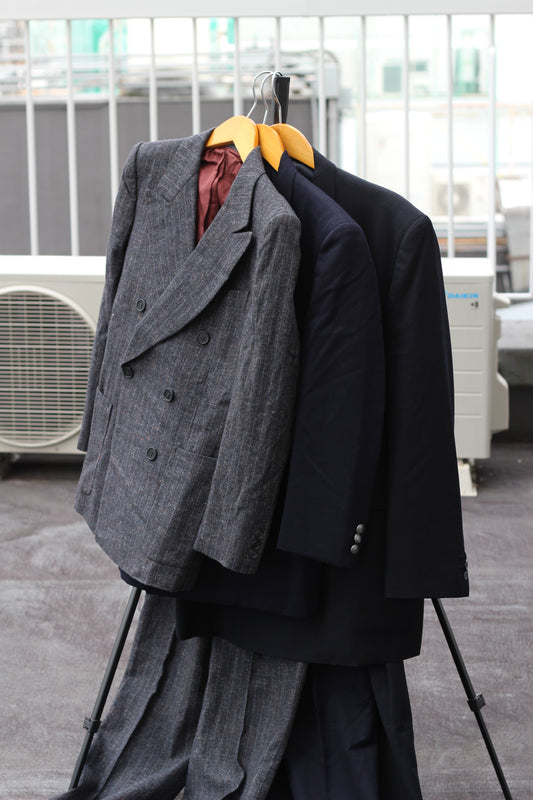 Men's Vintage Double Set up x3点