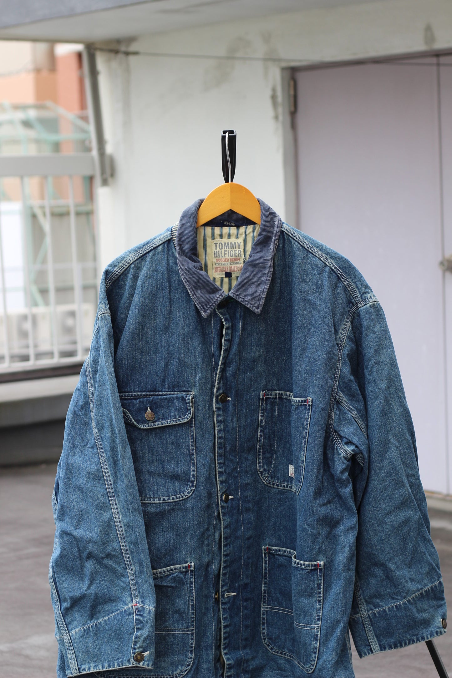 80's 90's Tommy Hilfiger Denim Jacket x2点