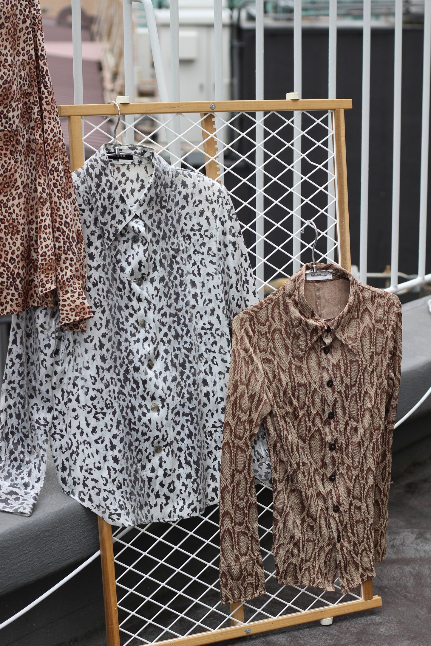 Vintage Animal Long Sleeve Blouse x5点