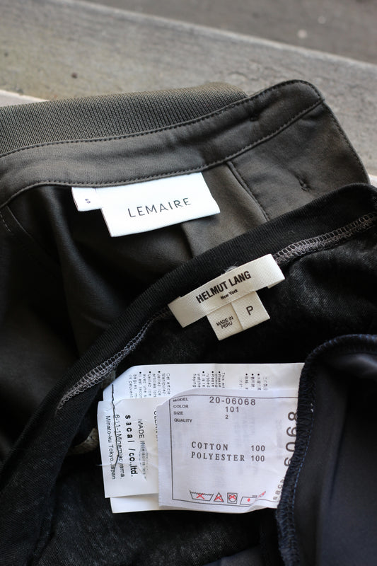 Lemaire & Sacai & Helmut Lang x3点