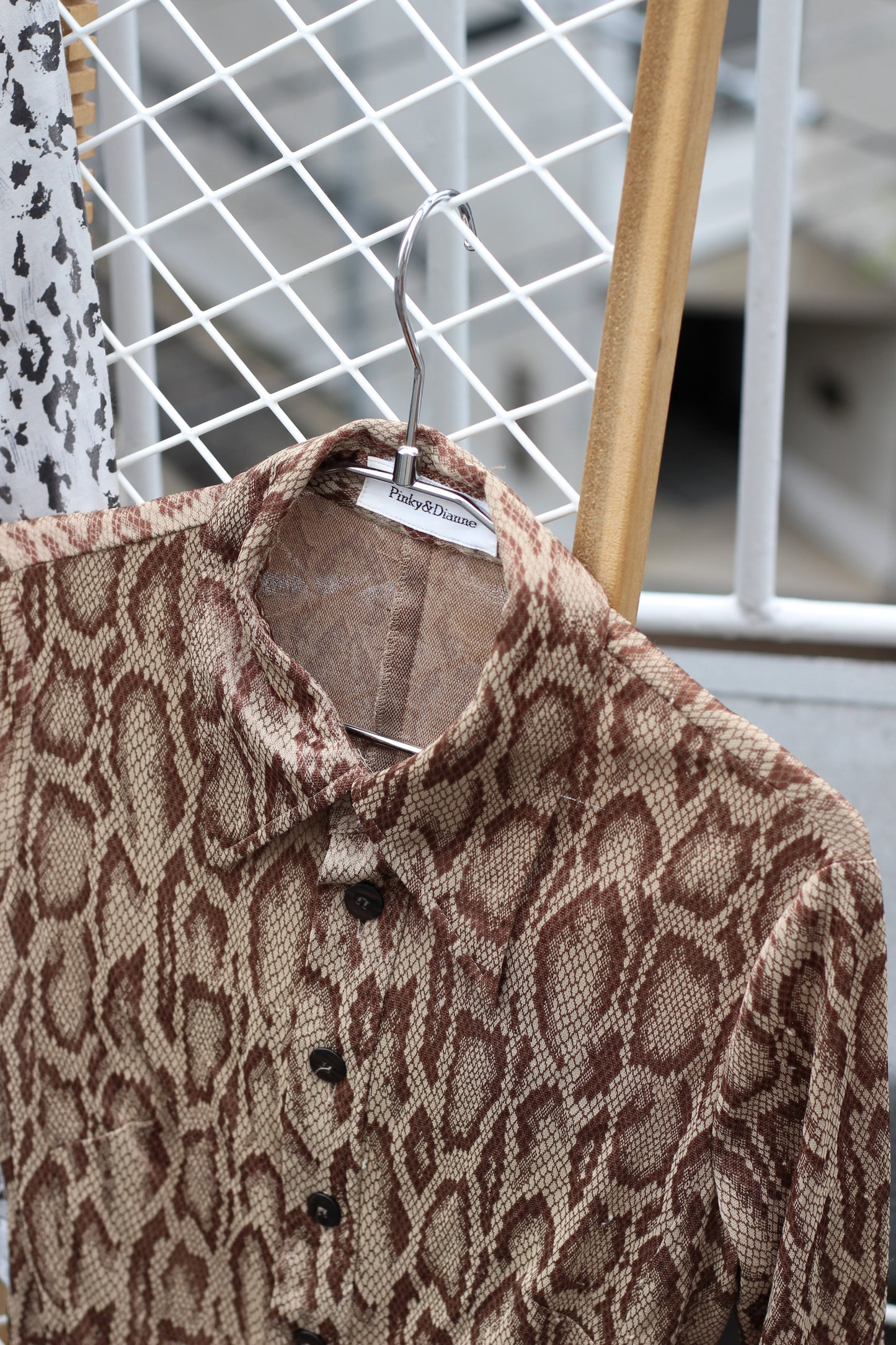 Vintage Animal Long Sleeve Blouse x5点