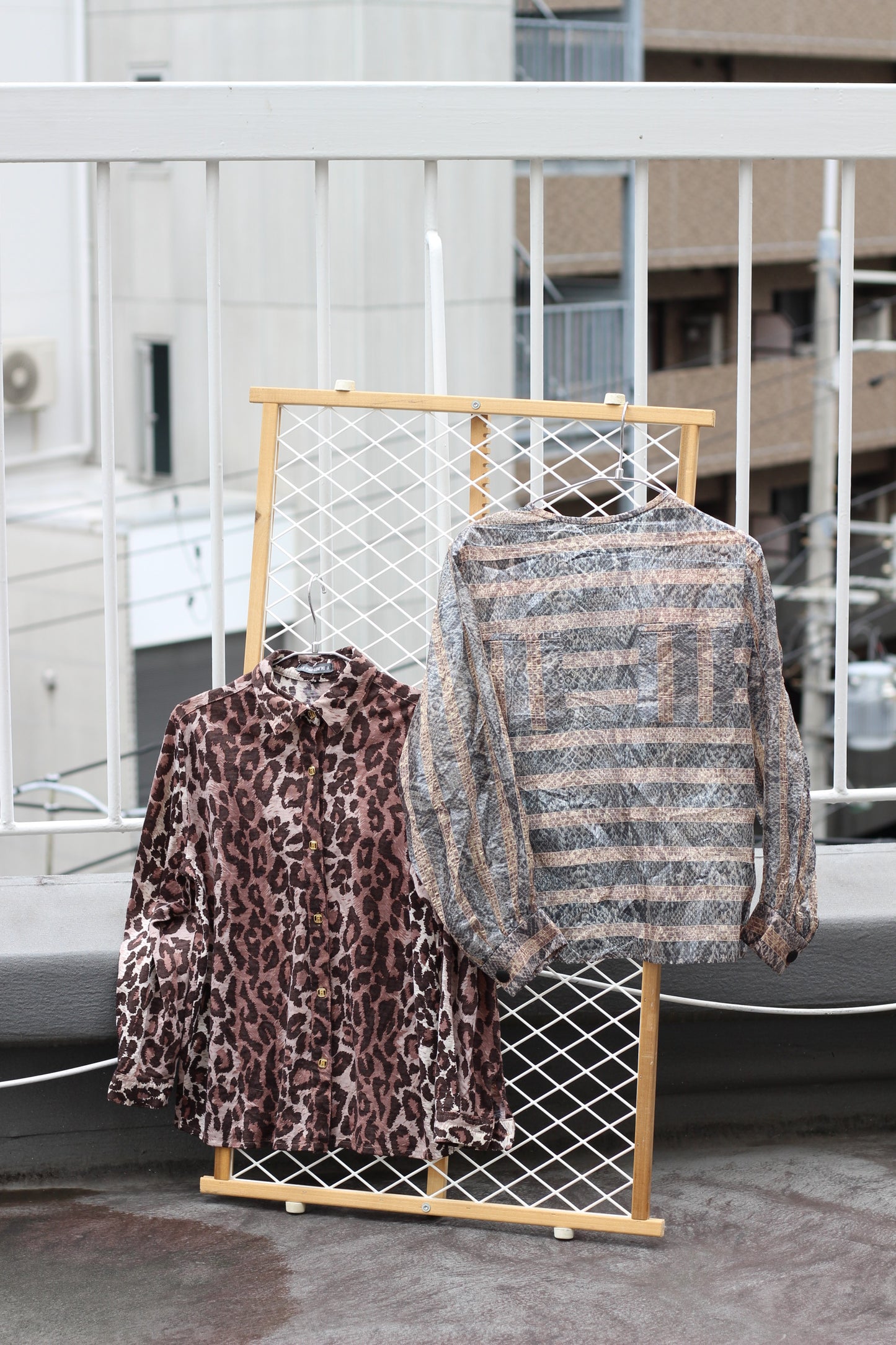 Vintage Animal Long Sleeve Blouse x5点