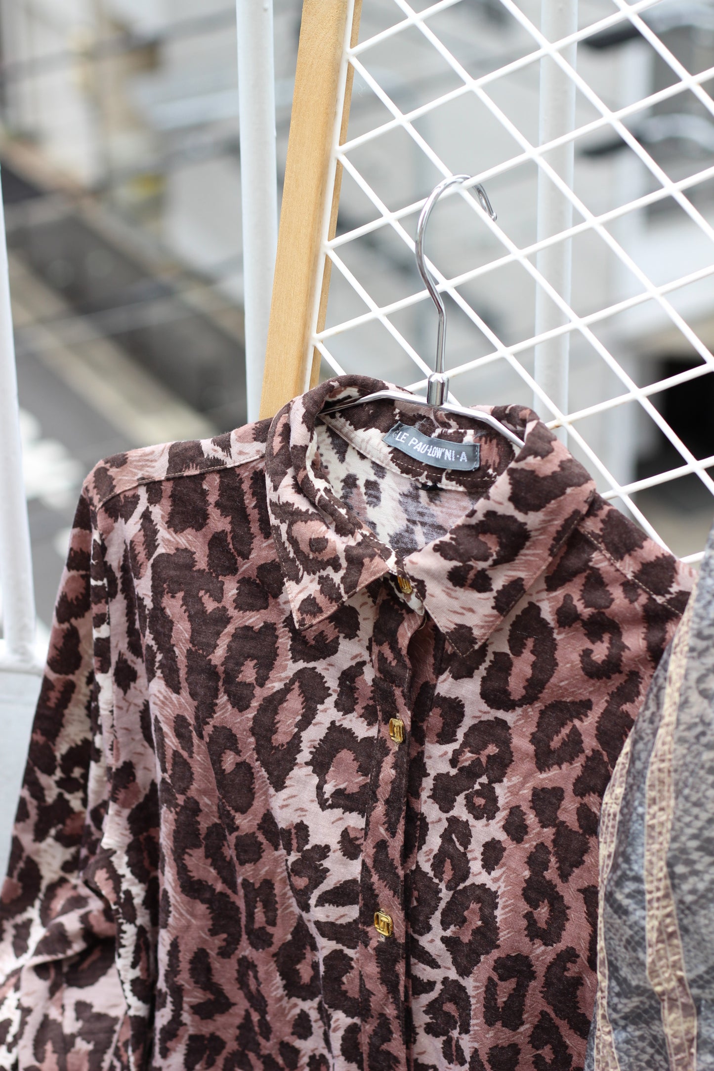 Vintage Animal Long Sleeve Blouse x5点