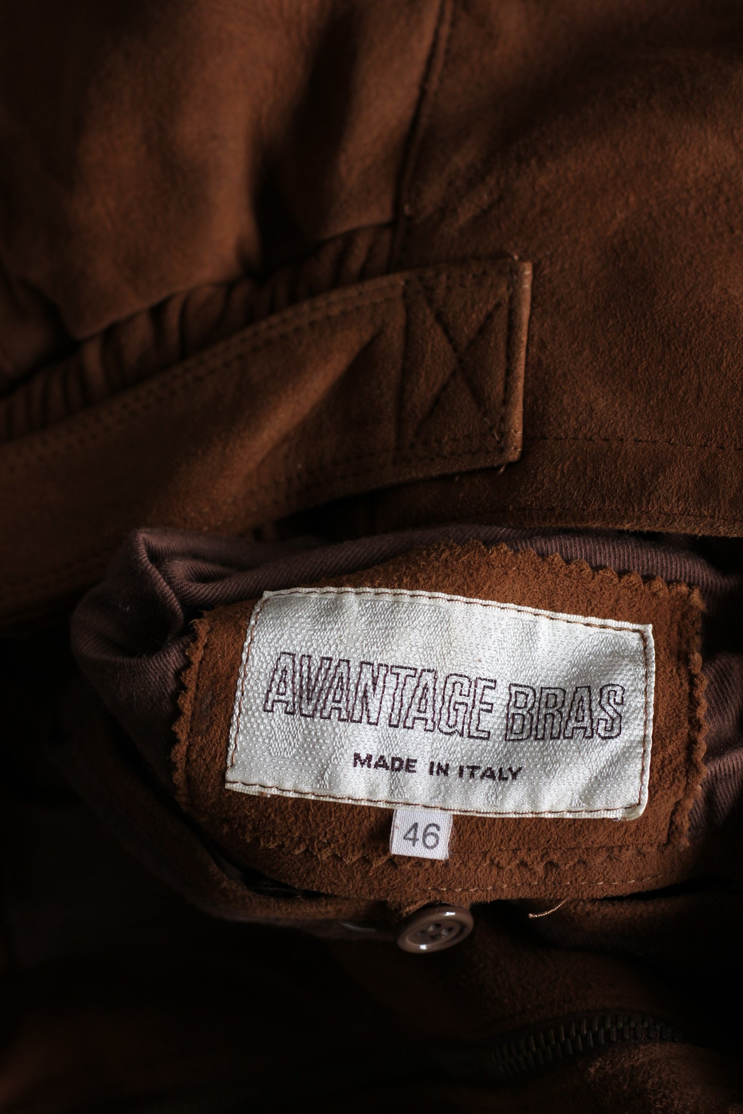Men's Vintage Made In Italy Leather Jacket x2点