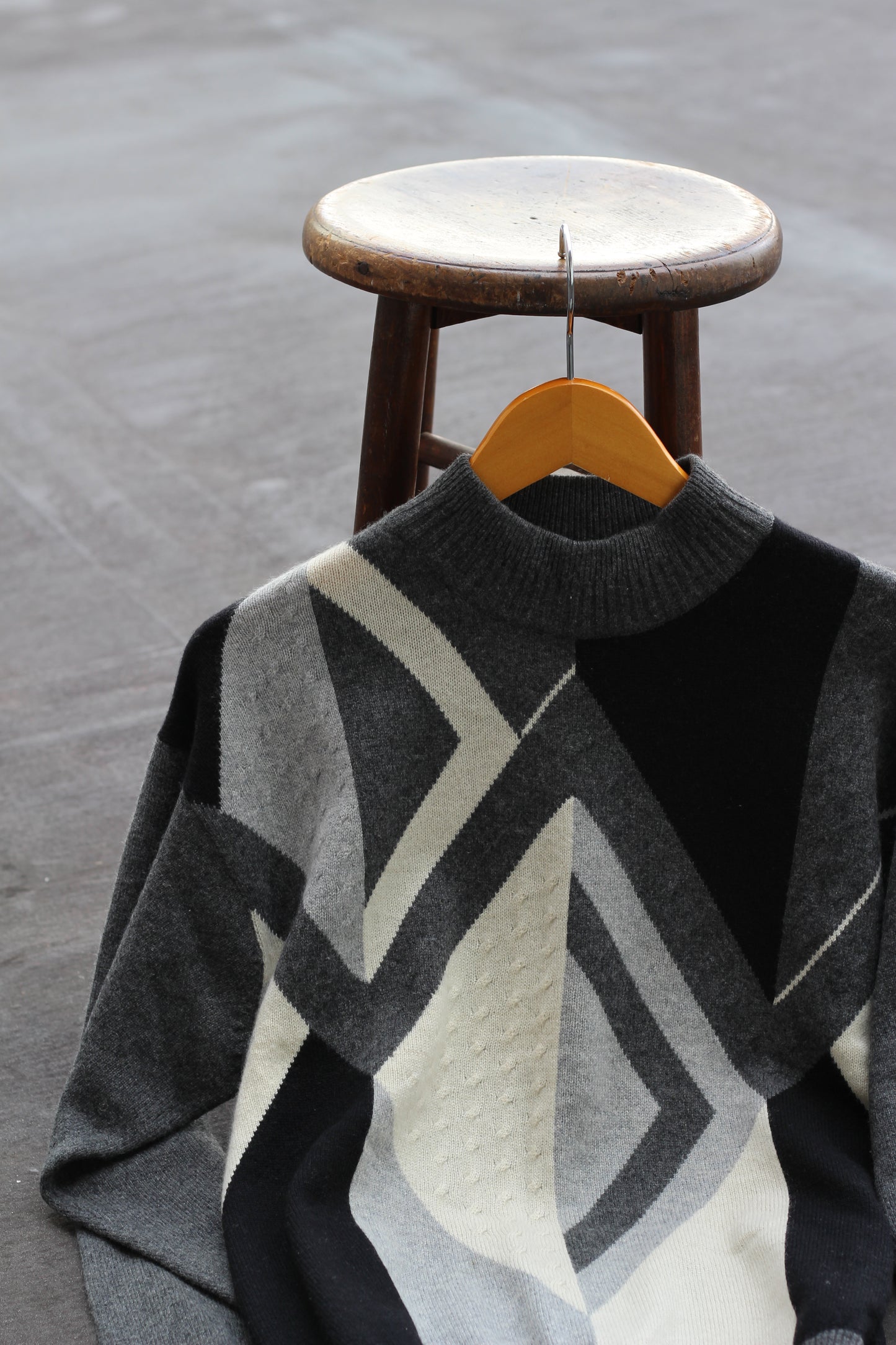 Men's 100% Cashmere Design Knit x3点