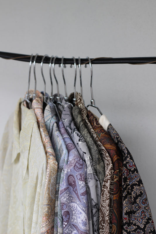 Vintage Paisley Long Sleeve Blouse x9点