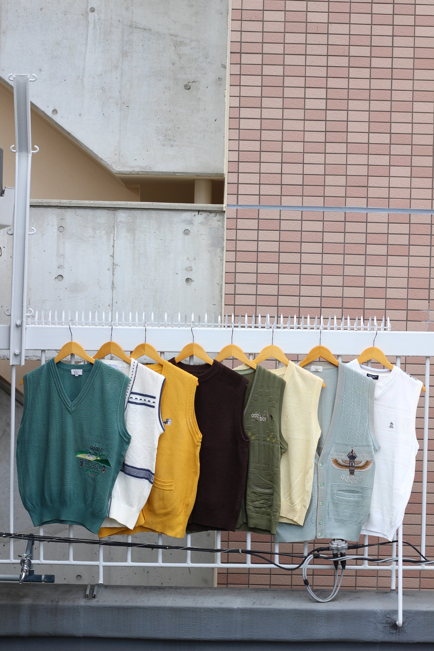 Men's design knit vest x8点