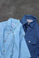 Men's Denim Short Sleeve Shirt x8点