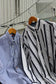 80's 90's Tommy Hilfiger Strip Long-Sleeve Shirt x4点