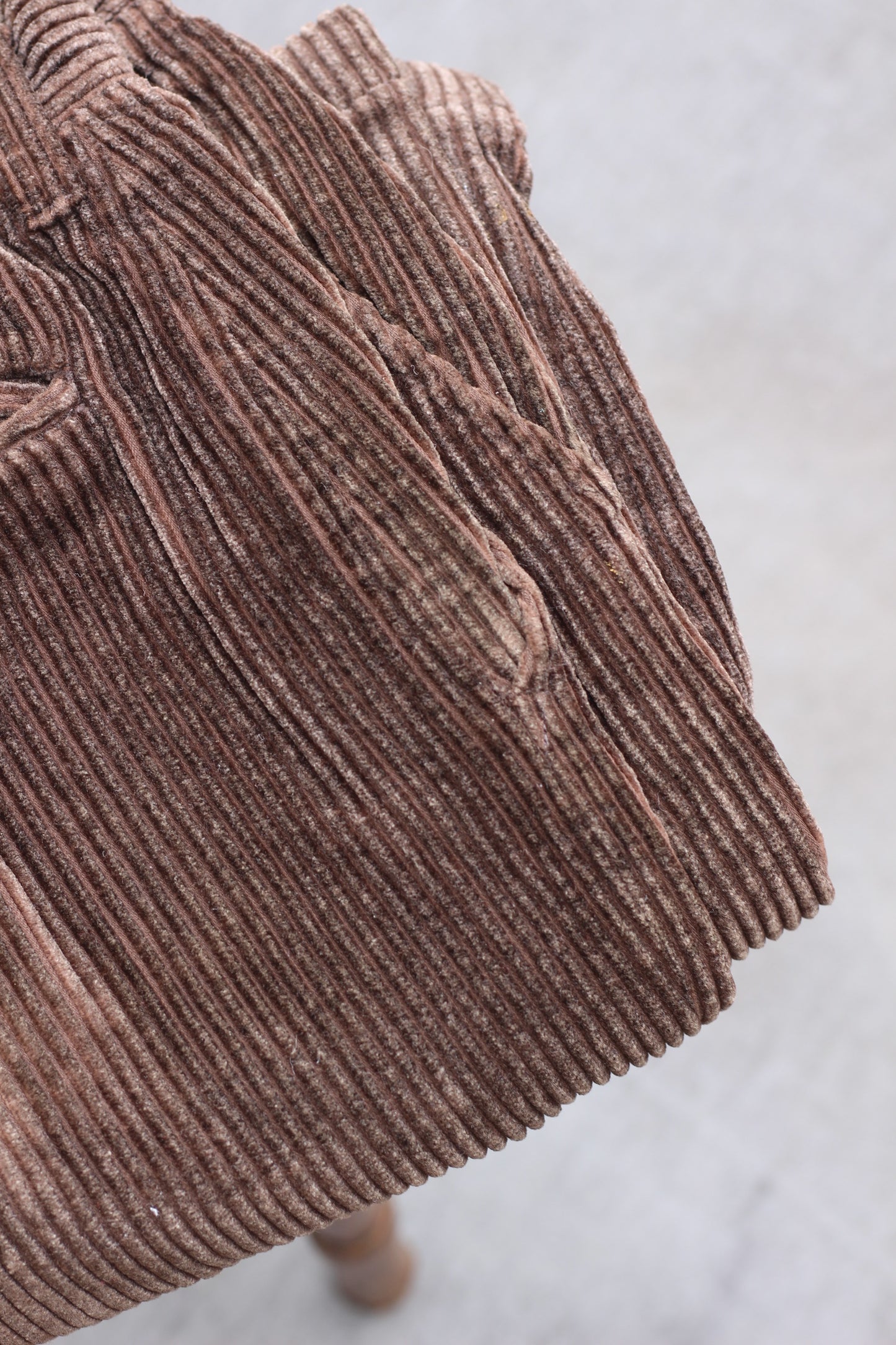 Men's Brown Wide Corduroy Bottoms x6点