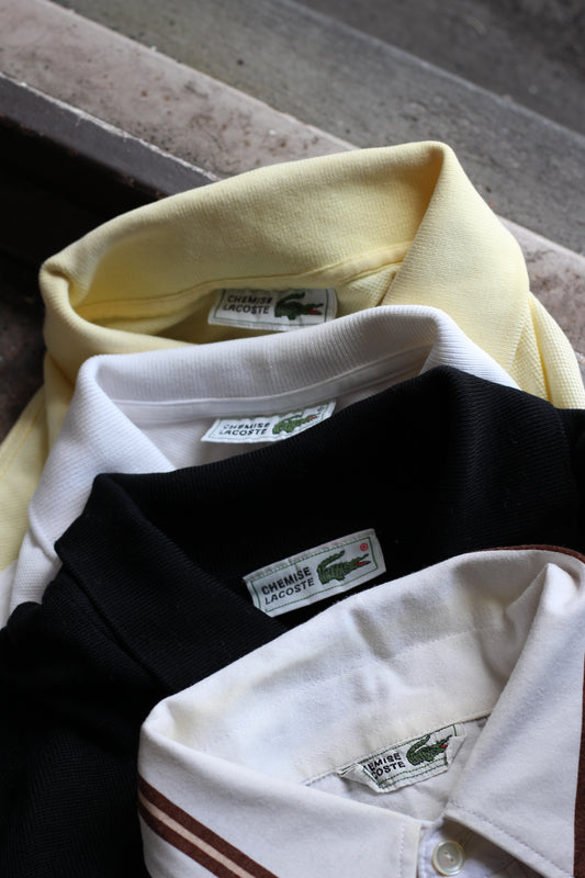 90's Lacoste Short Sleeve Polo Shirt x4点