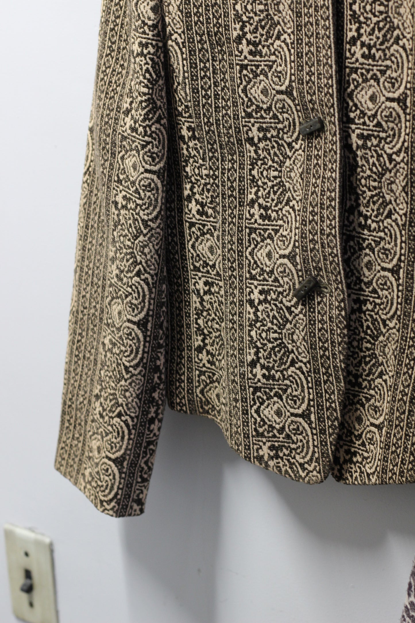 Vintage Design Jacquard Jacket x2点