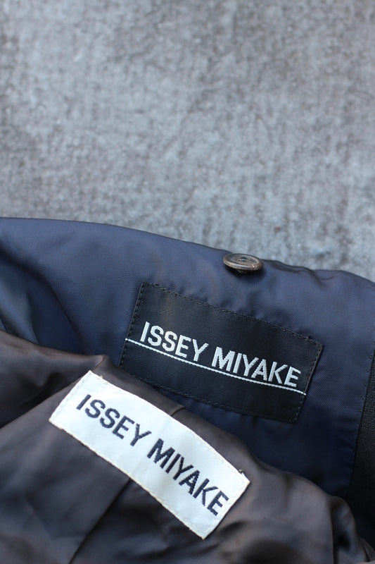 Old Issey Miyake Leather & Jacket x2点