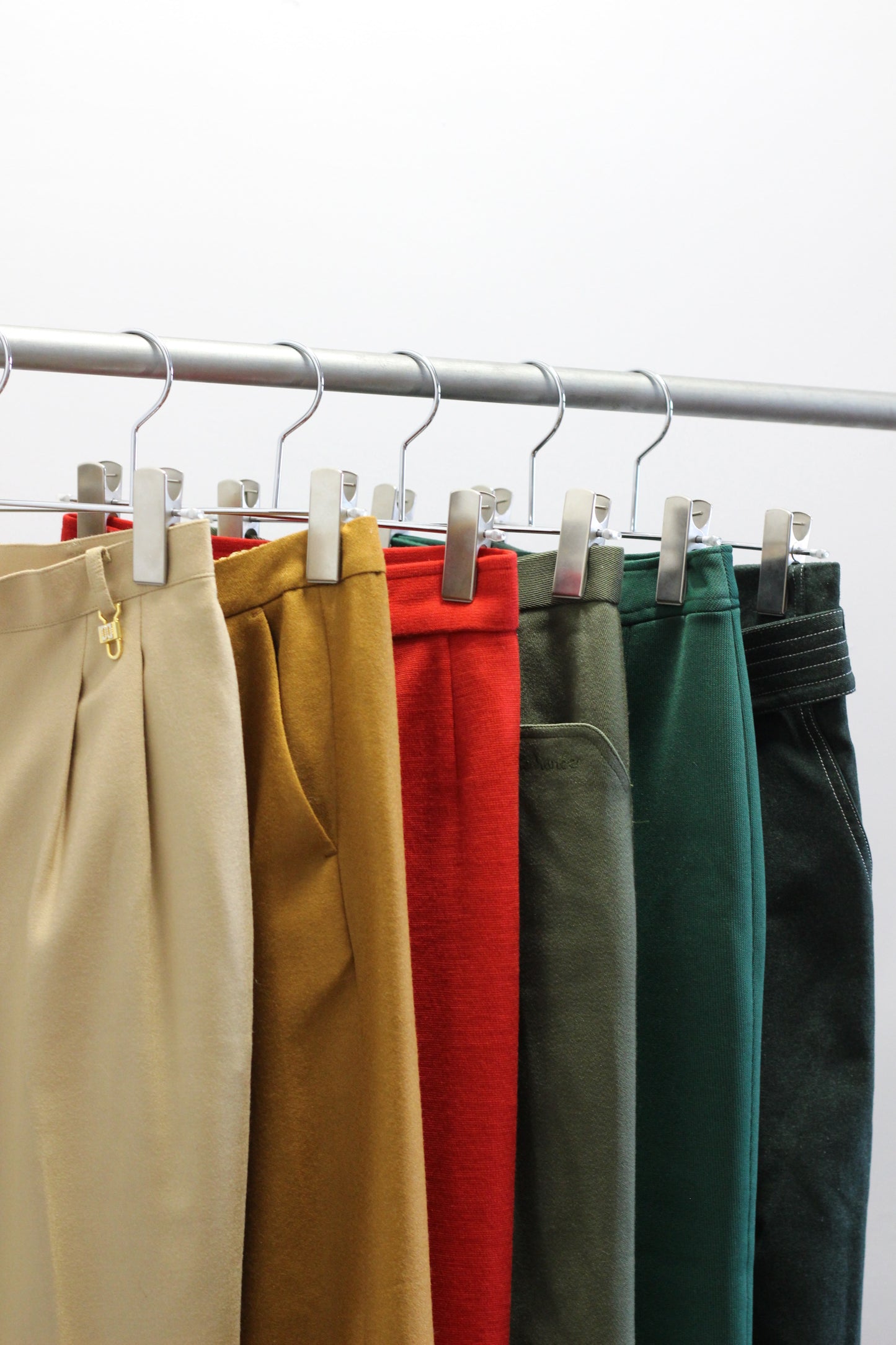 Vintage ladies Color Pants x6点