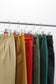 Vintage ladies Color Pants x6点