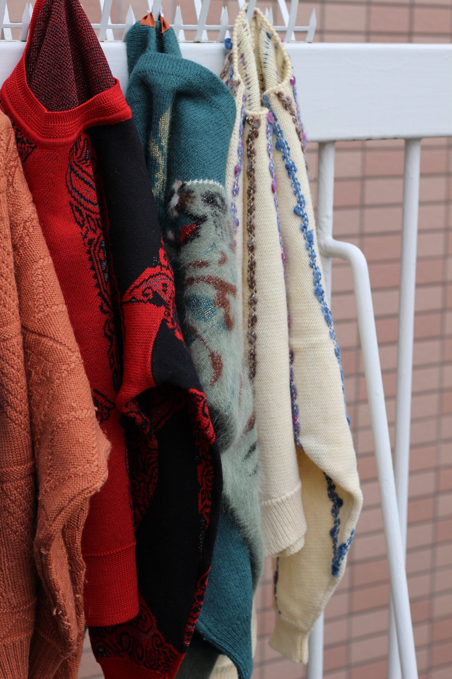 Japan vintage design Knit sweater & cardigan x8点