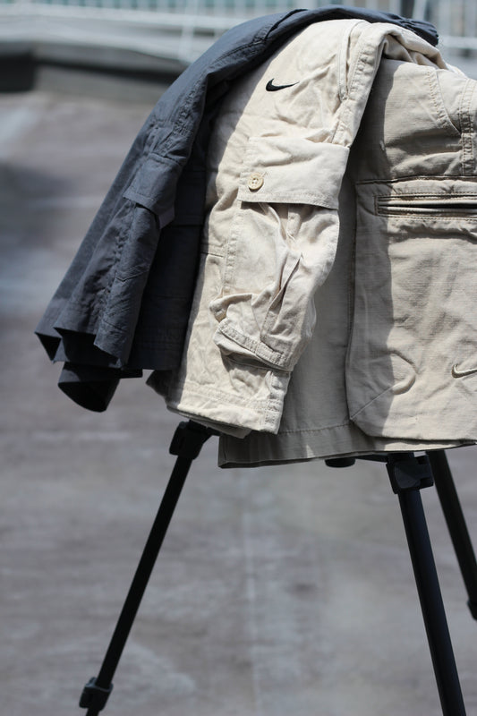 00's Nike Y2K Style Tech Cargo Shorts x4点