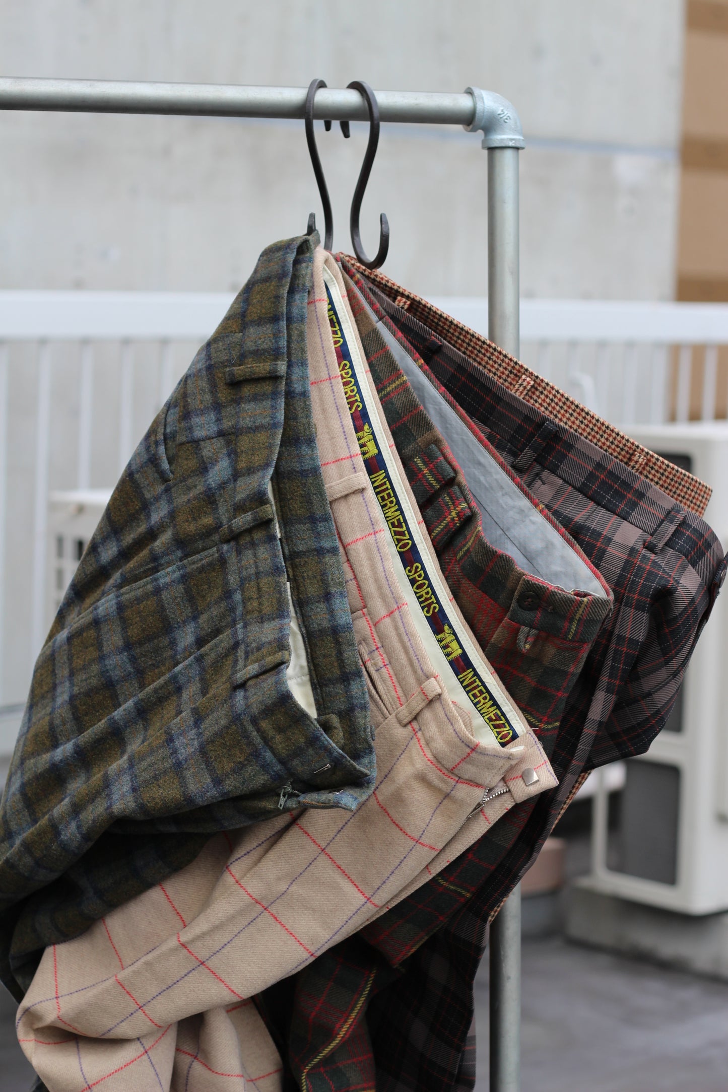 Men's Check Slacks x6点