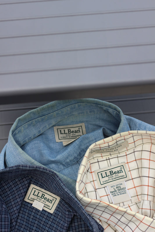 L.L.Bean Shirt x4点