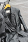 Women's Vintage Double-Breasted Leather Coat x3点