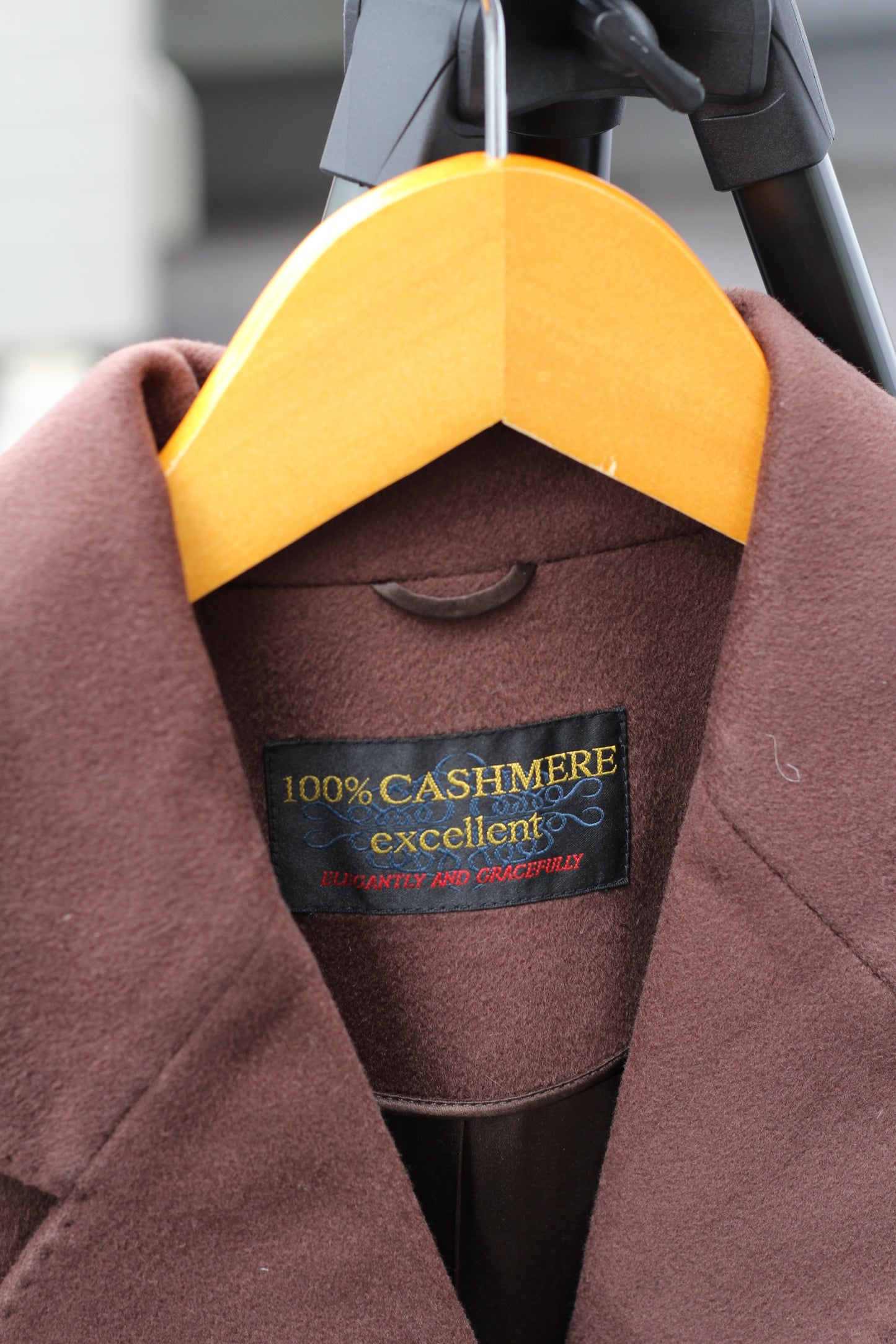 Women's 100% Cashmere Brown & Camel Coat x2点