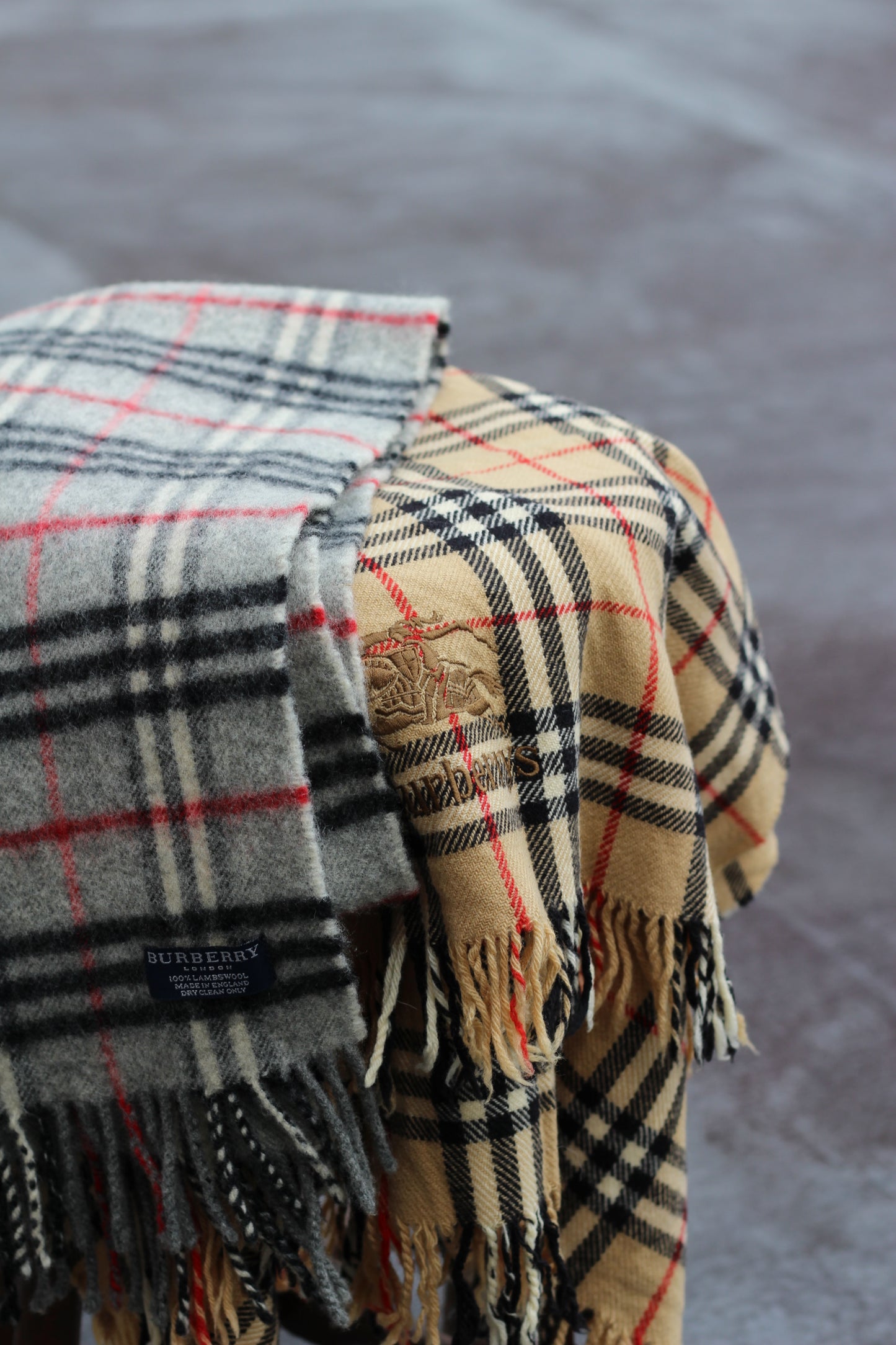 Burberry muffler x2点