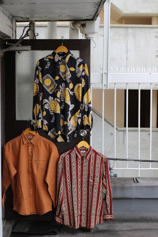 Old Dc Brand Jun Men Design Shirt x3点