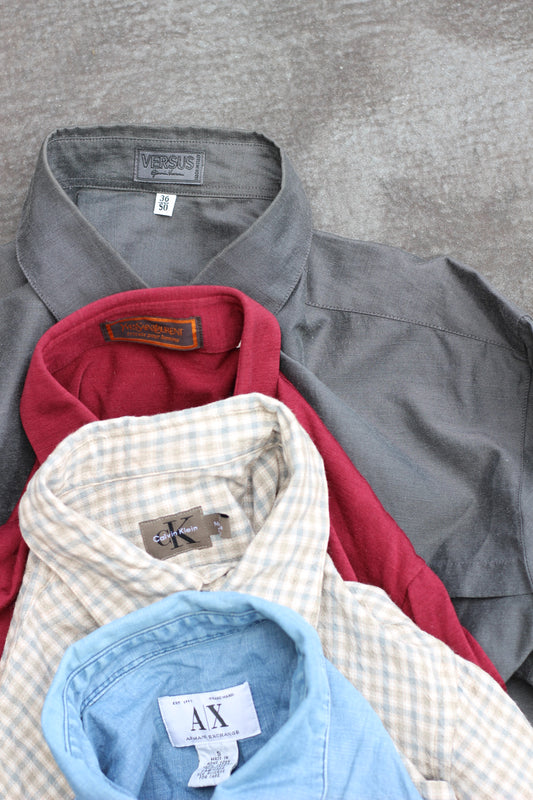 Men's Luxury Brand Long Sleeve Shirt x8点