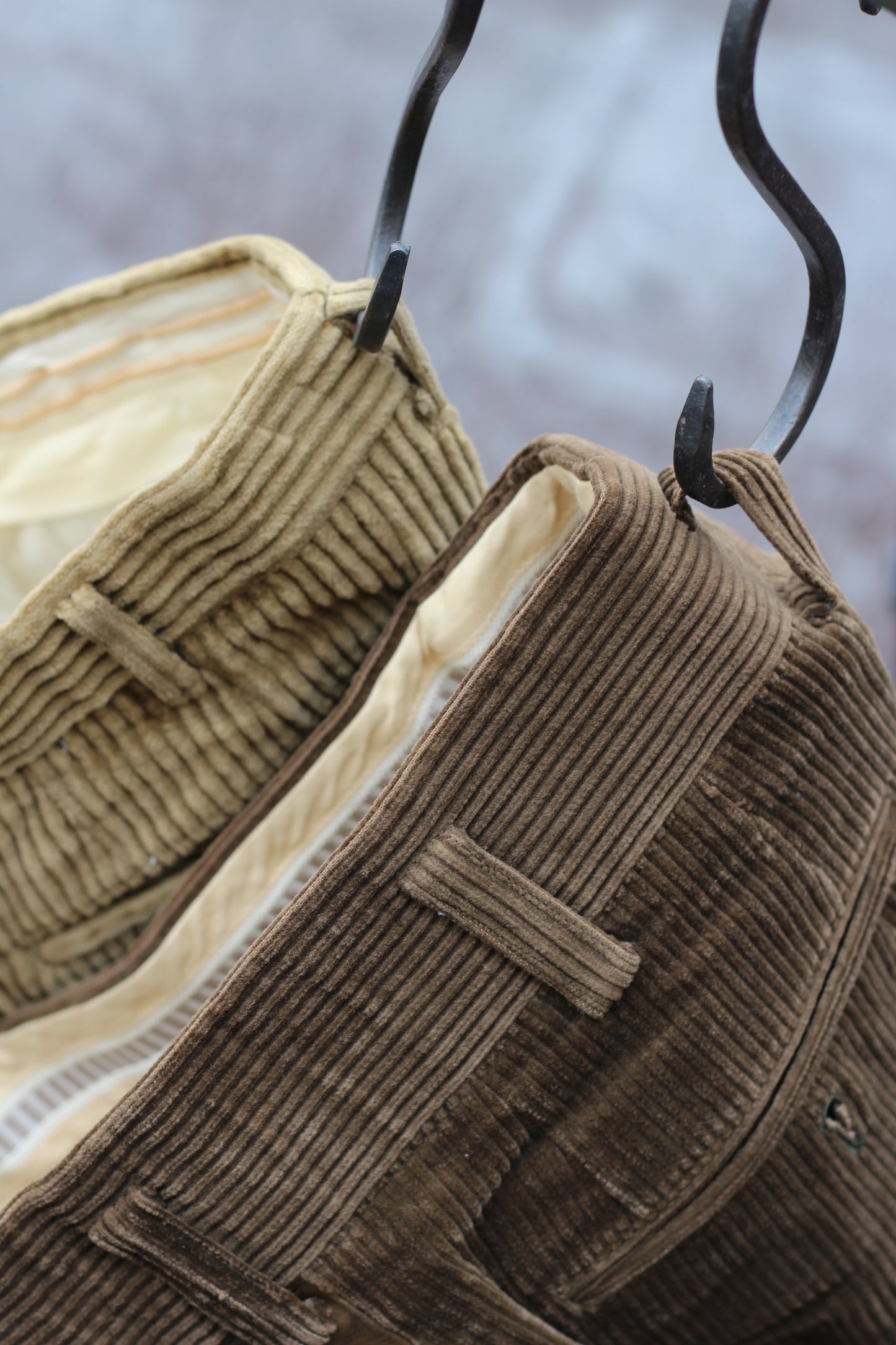 70's/80's Vintage Talon Zip Corduroy Slacks x2点