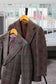 70's80's Vintage Checked Tailored Jacket x2点