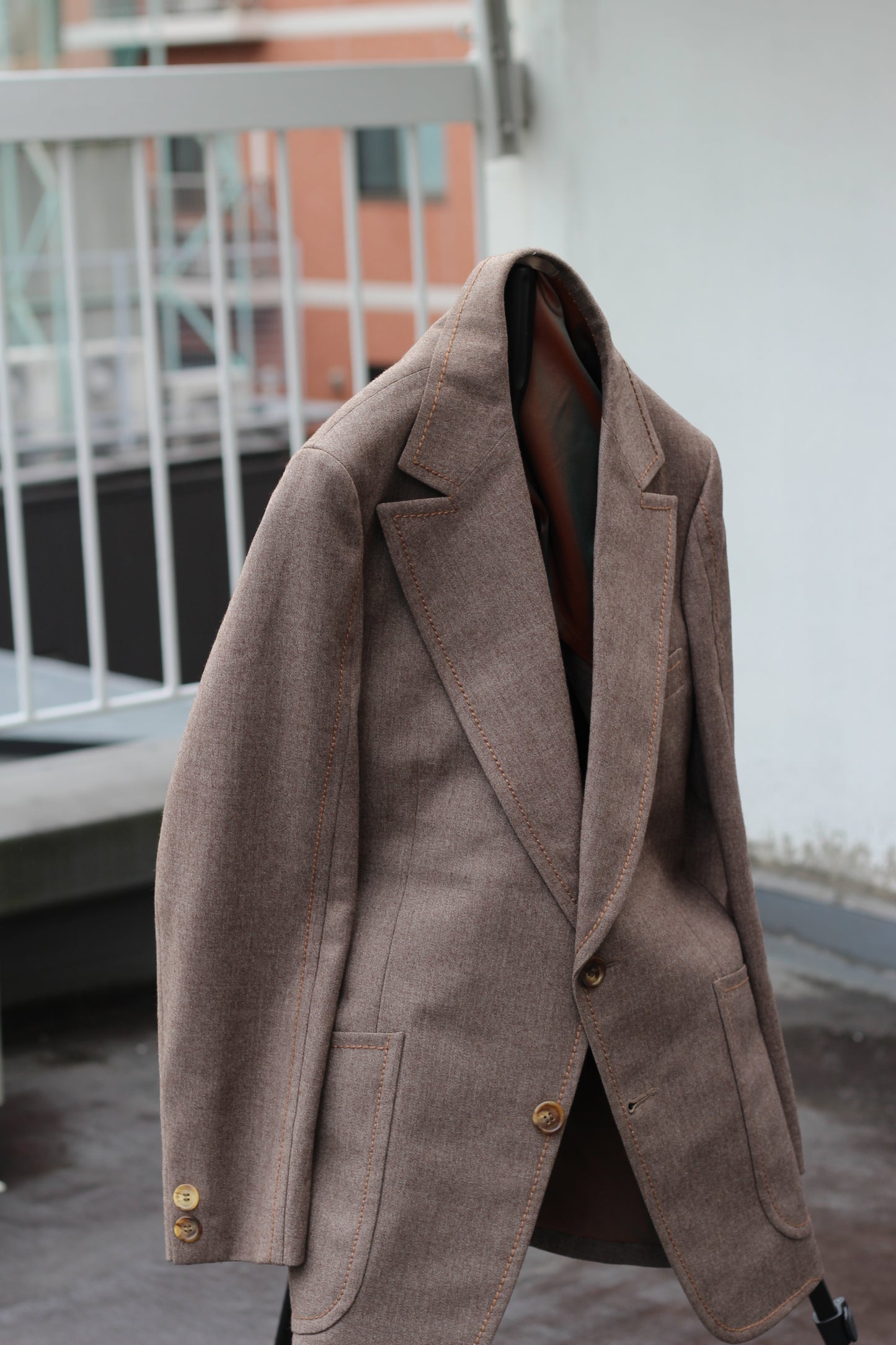 70's80's Vintage Wool Tailored Jacket x2点