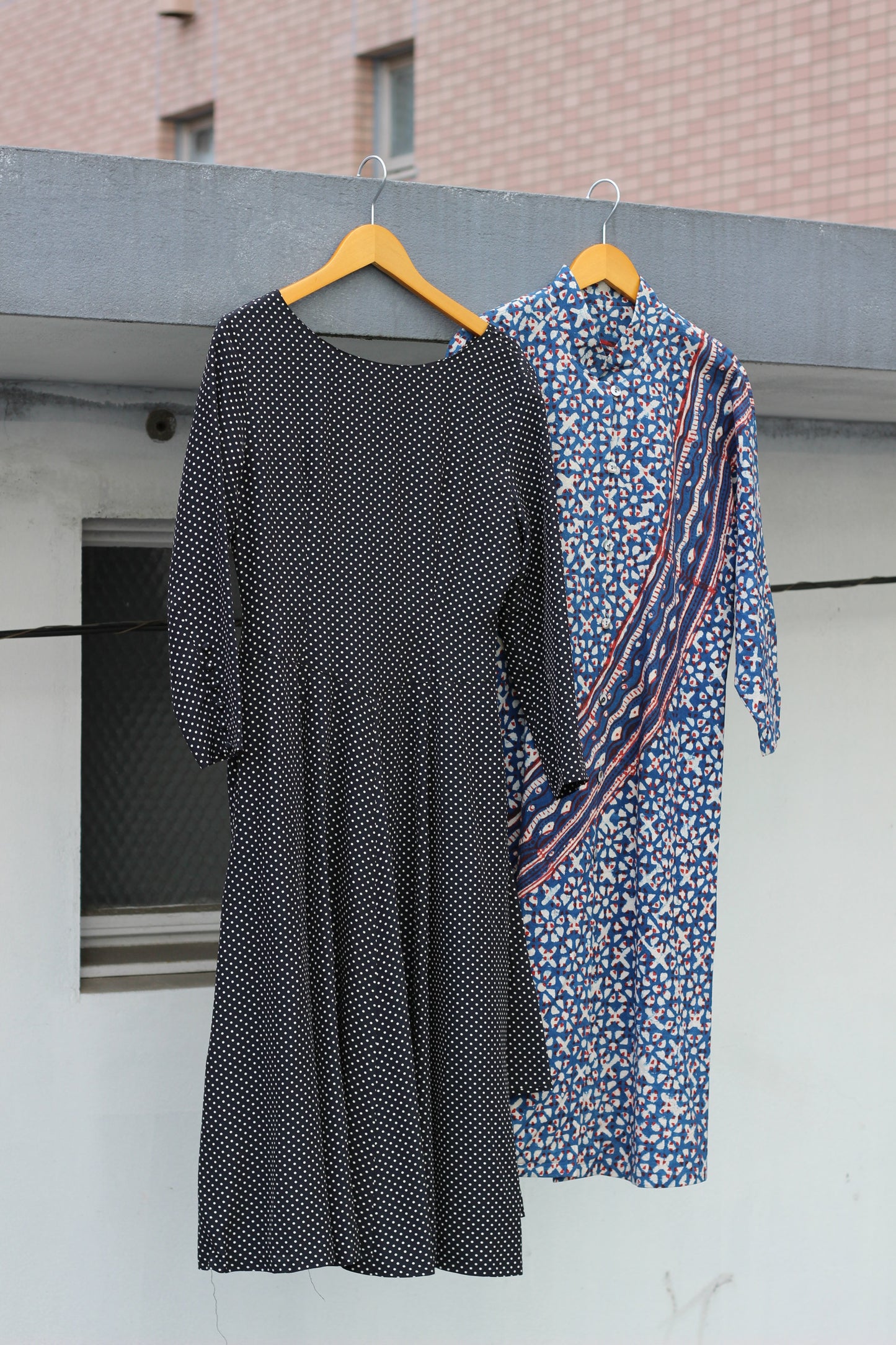 Japan vintage ladies design long one-piece x7点