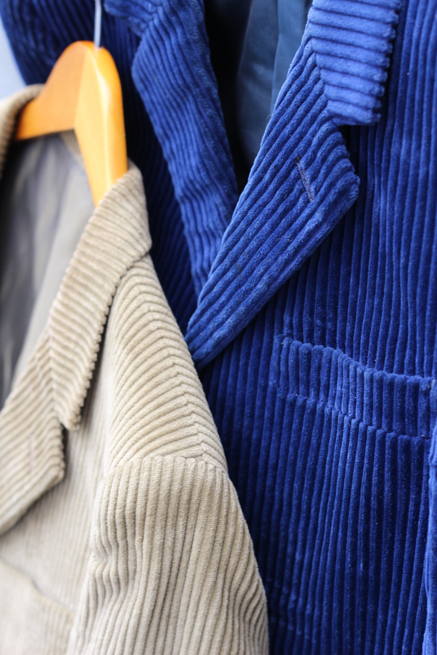 70's80's Vintage Corduroy Tailored Jacket x2点