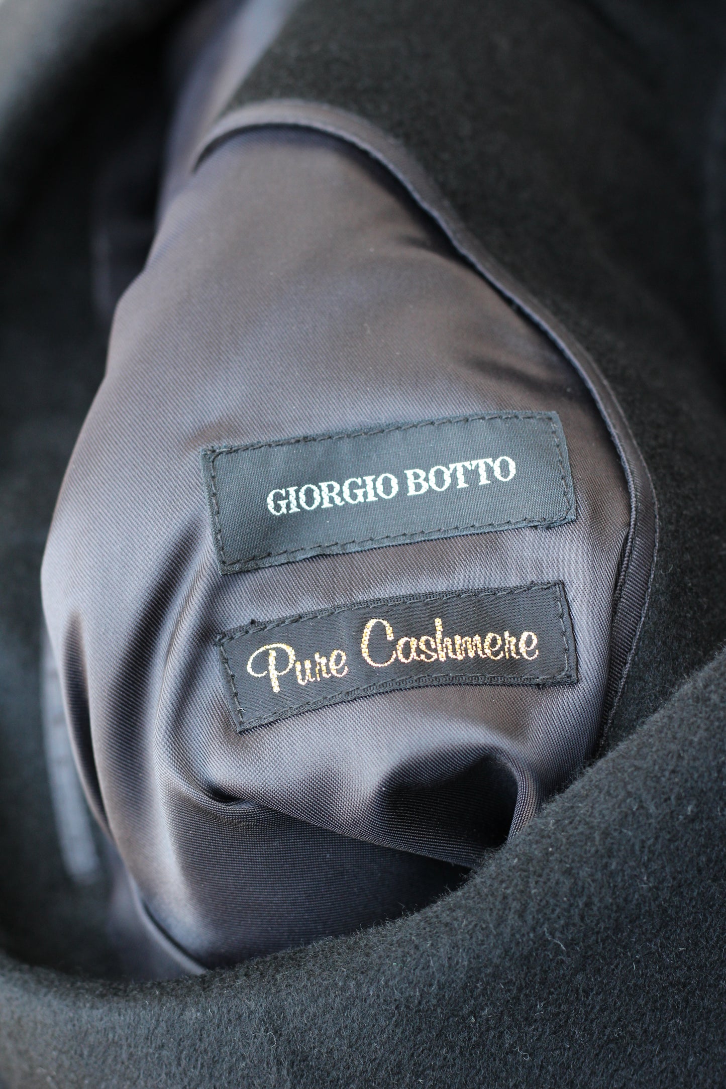 Men's 100% Cashmere Long Coat x2点