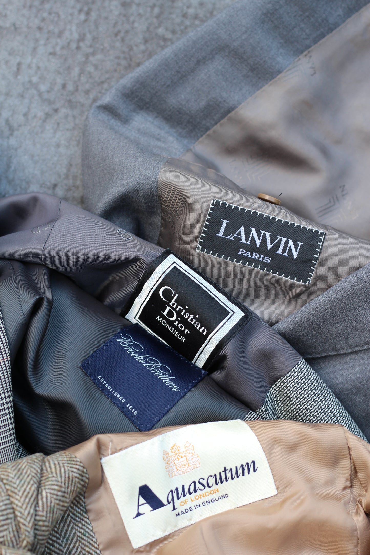 Men's Brand Tailored Jacket x5点