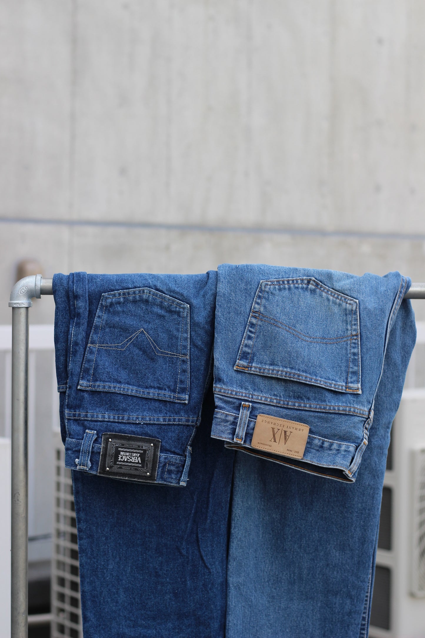 Old Versace & Armani Denim Pants x2点