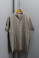 Men's Y2K Style Henley Neck T-Shirt x2点