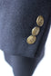 Men's Gold Button Tailored Jacket x4点