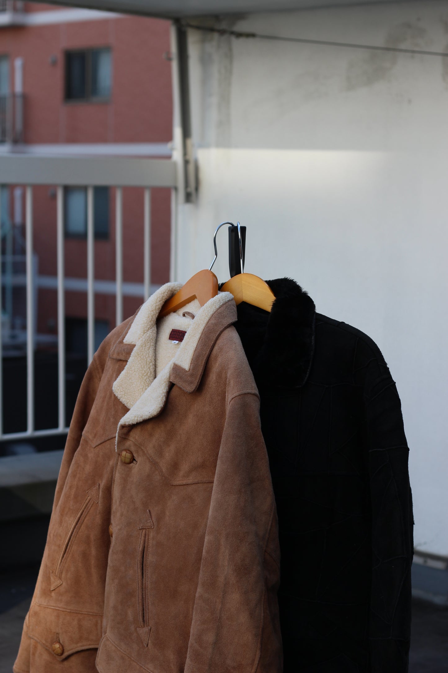 Men's Vintage Mouton Coat x2点