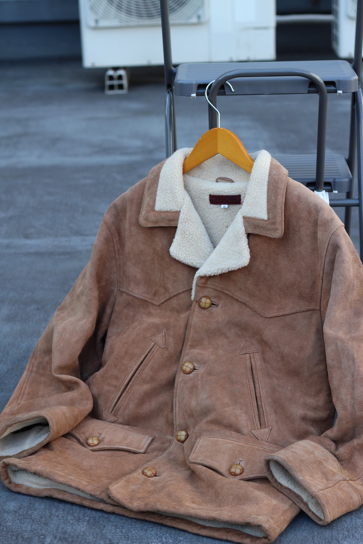 Men's Vintage Mouton Coat x2点