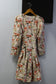 Vintage Floral Long Sleeve One-Piece x3点