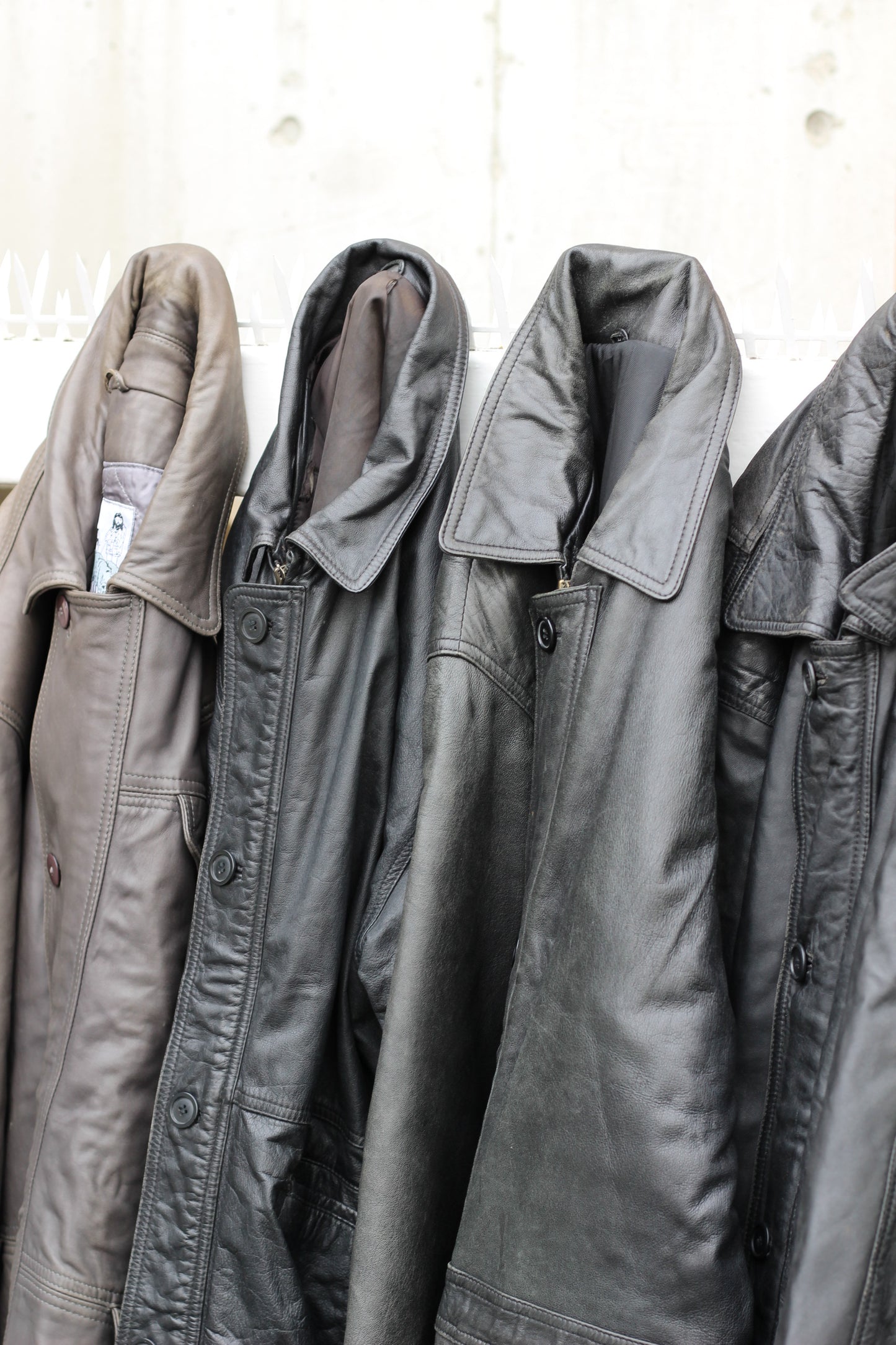 Men's leather jacket x11点