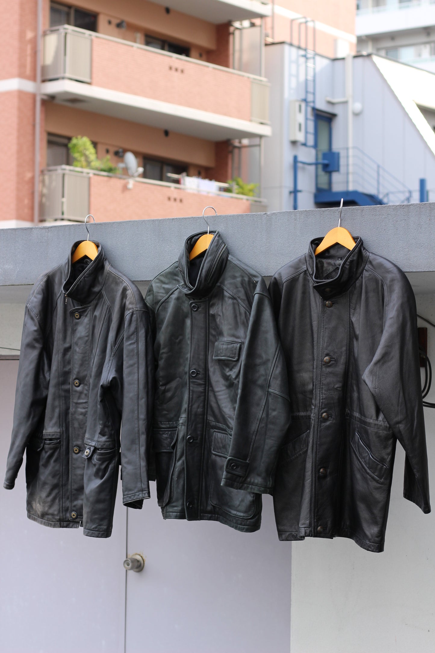 Men's leather jacket x11点