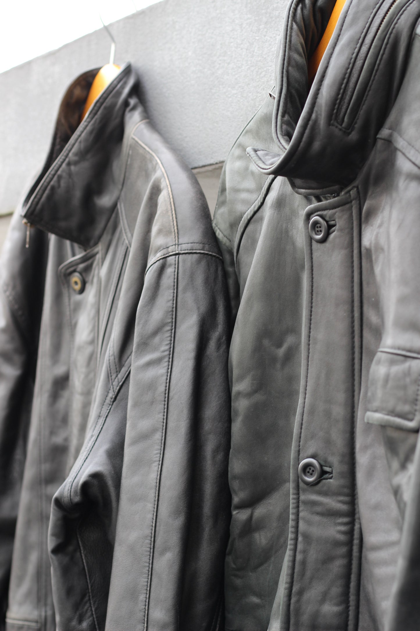 Men's leather jacket x11点