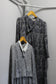 Vintage Grey Floral Long Sleeve One-Piece x5点