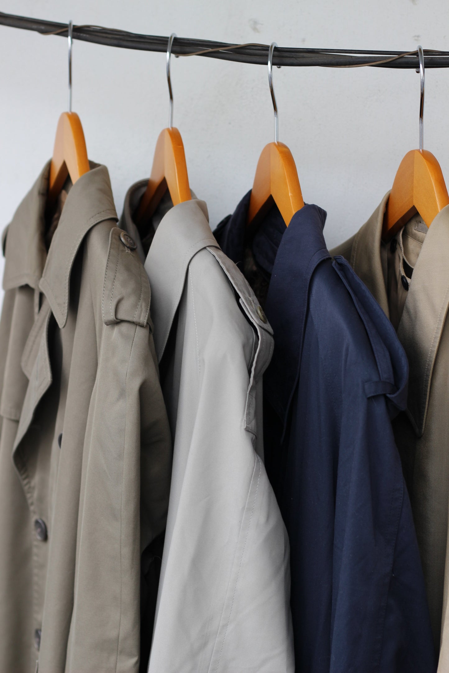 Men's trench & balmacaan long coat x5点